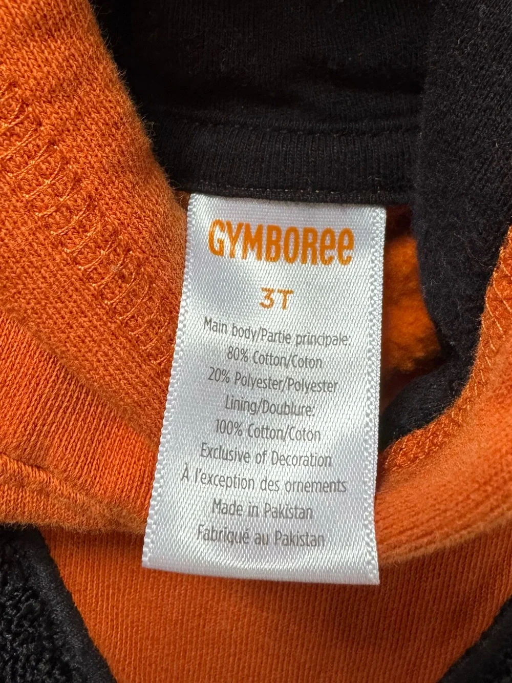 Gymboree Jack-O-Lantern Sweatsuit, 3T